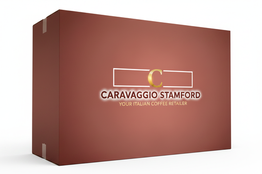Caravaggio Stamford Carton Box Close-up